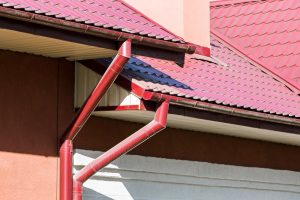 Red Rain Gutters In Idaho Falls Pocatello